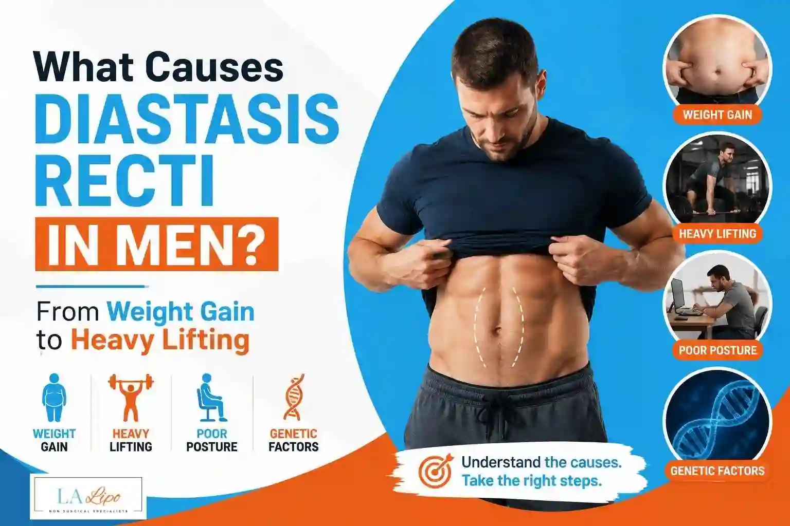 What Causes Diastasis Recti in Men? From Weight Gain to Heavy Lifting Woodford
